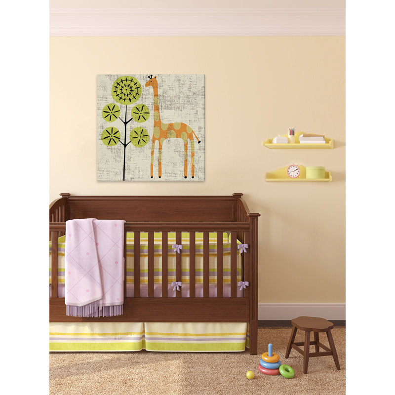 «Ada's Giraffe», reproduction sur toile tendue, H 24 po x l 24 po x P 1,5 po