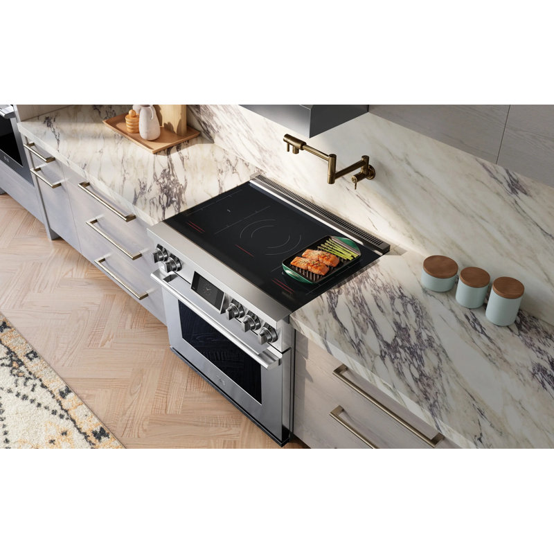 36" Integrated Smart Induction Range