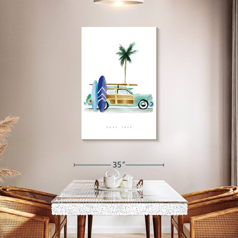 Senne Surf Days I, 45" H x 30" W