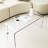 39.25" Long Rectangle All Acrylic 15Mm Thick Waterfall Coffee Table, Clear