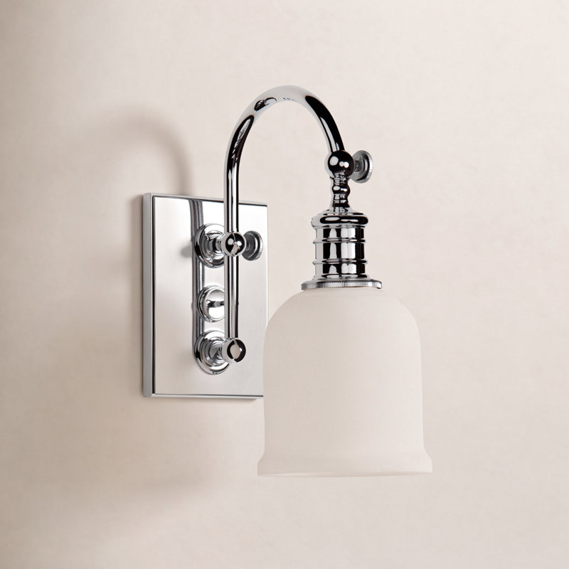 Keswick 1 - Light Armed Sconce, Polished Chrome