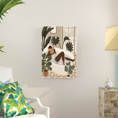 «Home Spa I» par Victoria Barnes, impression sur toile tendue