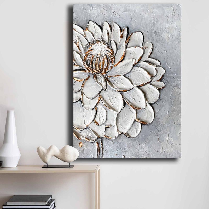 Peinture décorative sur toile