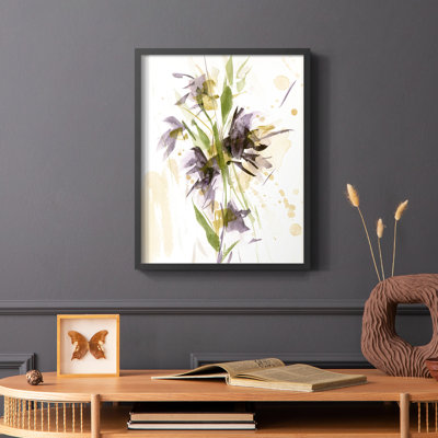 «After Rain II», reproduction encadrée - bois massif