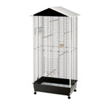 161.5cm Pointed Top Floor Bird Cage with Wheels