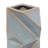 Cosmoliving By Cosmopolitan Blue Ceramic Contemporary Vase, 16 X 7 X 4-1505313383