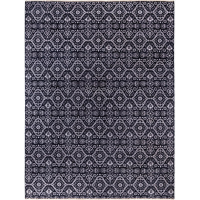 Overdyed One-of-a-Kind 9' 1" X 12' 1" Hand Knotted Area Rug