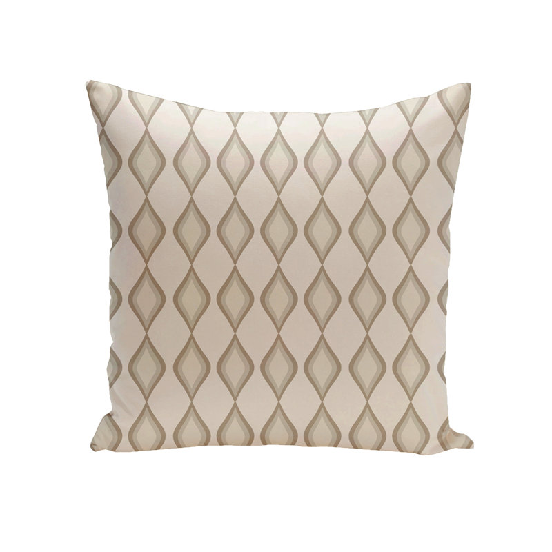 Housse de coussin Carpricorn, H 16 po x l 16 po, Ivoire / jade / océan / aqua