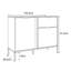 Lequire 1 Drawer 103.3cm W Combo Dresser