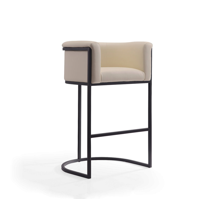 Tabouret de bar Cosmopolitan, Tabouret de bar (siège d'une hauteur de 29,5 po), Crème, crème