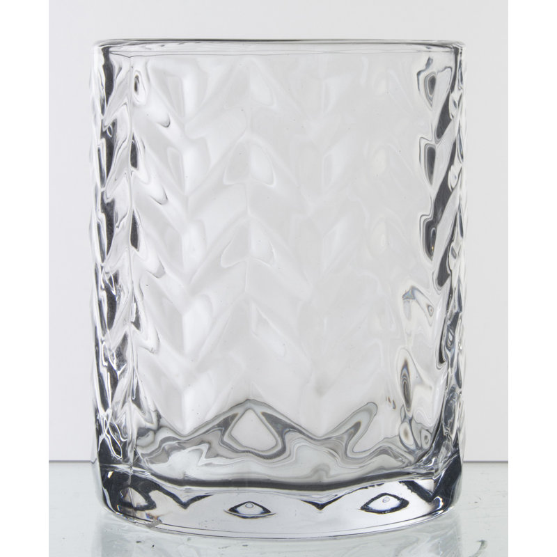 Anthippi 3 Piece Glass Tabletop Hurricane Set