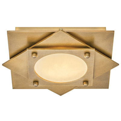 Claude Glass LED Flush Mount