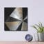 Art mural en métal luxueux «Triangulawesome 1 Bwg» par Michael Mullan-102872290