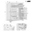 Single Bathroom Vanity with Ceramic Basin-134243253