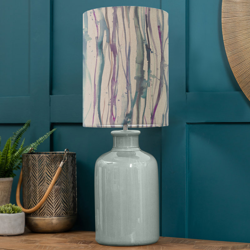 Ceramic Desk Lamp, Grey