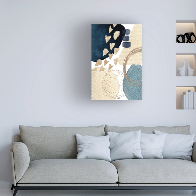 «Blue Beauty 2», reproduction sur toile, H 32 po x l 22 po x P 2 po
