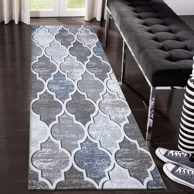Dionisio Abstract Indoor / Outdoor Area Rug, Runner 60 x 112cm