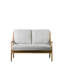 Fokko 2 Seater Linen Loveseat-2037940934