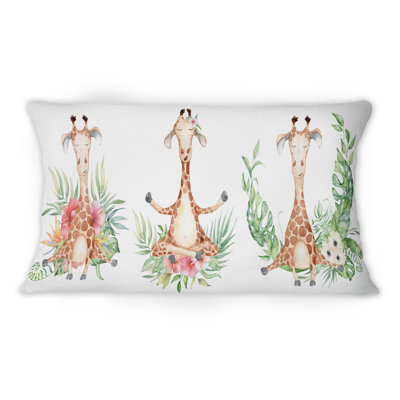 Floral Throw Pillow