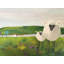 Sheep In The Meadow Print by Phyllis Adams-1800097690