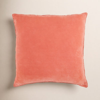 Kam Fringed Cotton Throw Pillow