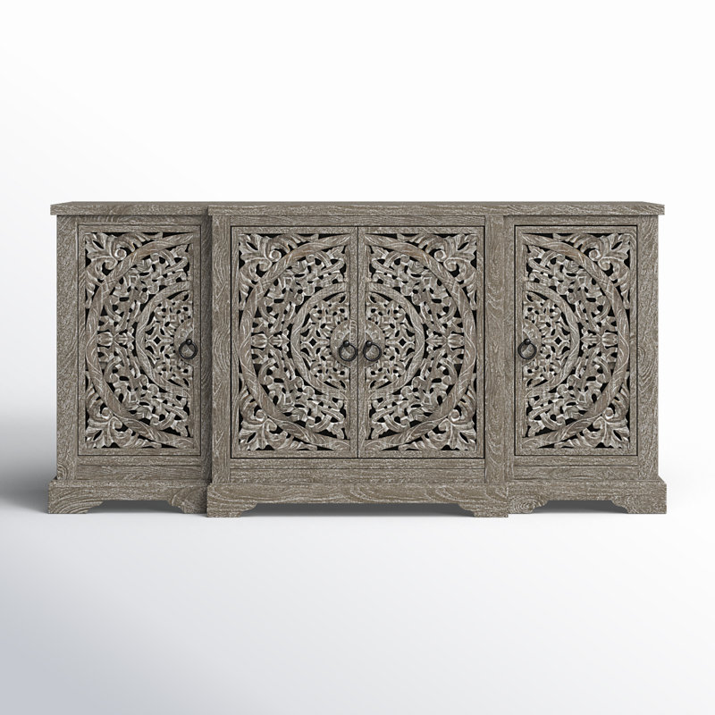 Clairabelle 72'' W Solid Wood Sideboard