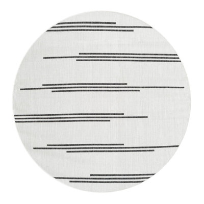 Leonardville Striped Indoor / Outdoor Rug