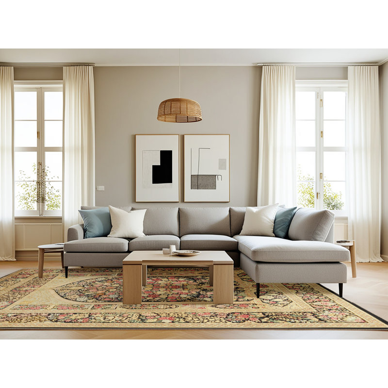 Cayleb Oriental Indoor Rug, Rectangle 8' x 10'