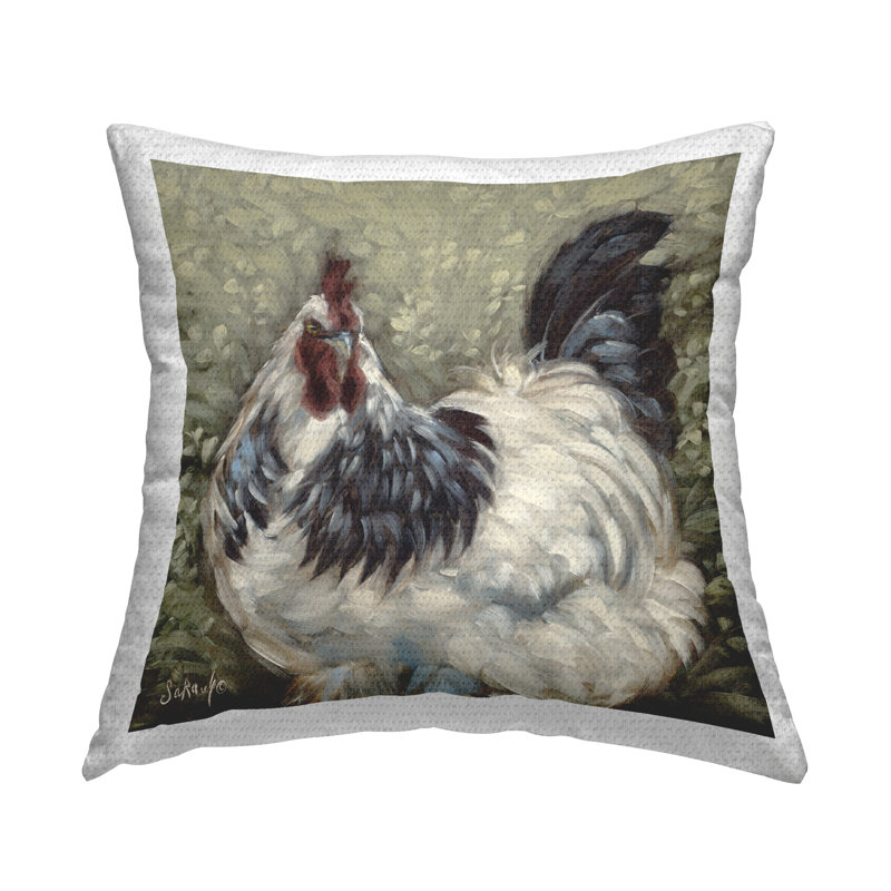 Coussin d'extérieur Traditional Country Hen