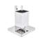 Alfie Free-Standing Toilet Roll & Brush Holder-514385505