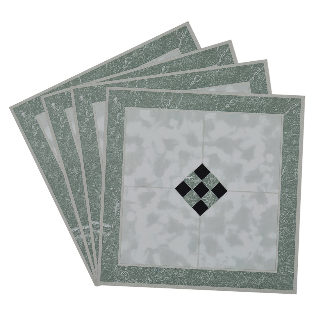 30Pcs Self-adhesive PVC Parquet Flooring Tiles Set