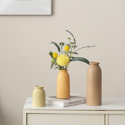 Ensemble de 3 vases en céramique