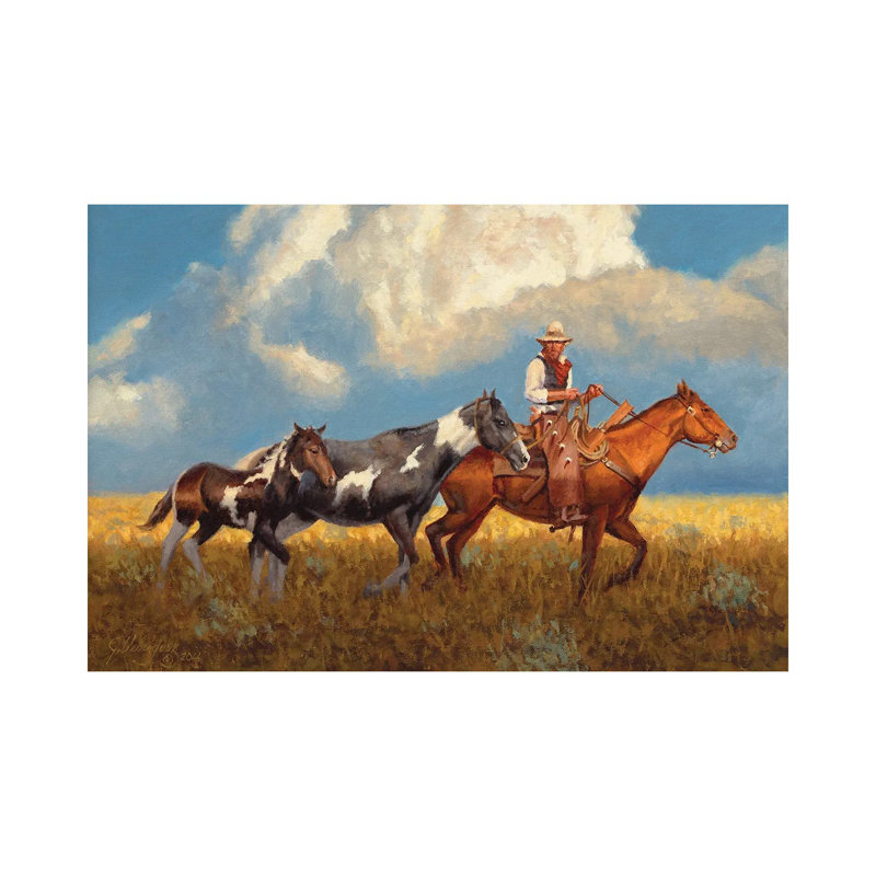 Coming Home par - Toile tendue, H 26 po x l 40 po x 1,5 po