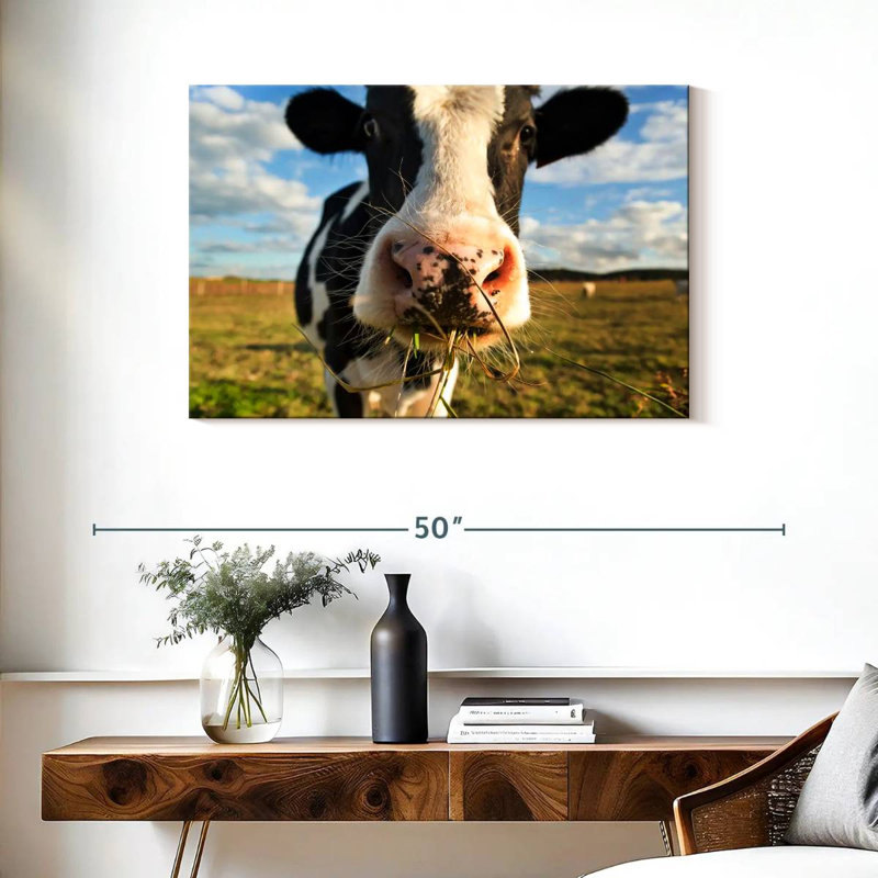 Brampt Cow Selfie, 24" H x 36" W