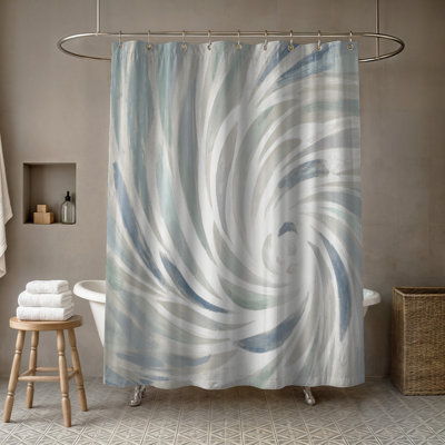 Ruggeri Abstract Shower Curtain