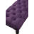 Leviton Fabric Tufted Turned Leg  Dining Bench-1994282679
