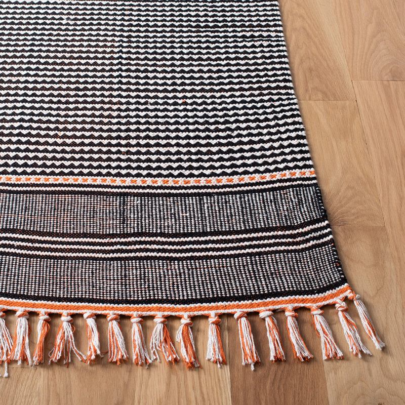 Granada Hand Woven Performance Striped Rug, Rectangle 5' x 8'