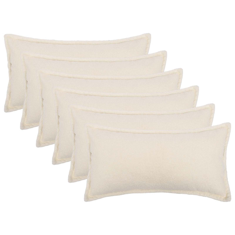 Cream Cushion Cover, Rectangle 50cm H x 70cm W, Cream
