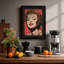 Iconic Beauty Pop Art - Framed Print-211136985-211136986