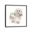 Bichon havanais cubain par Wandering Laur - reproduction d'art sur toile tendue-31882391-73279899-73279900