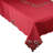 Sallee Embroidered Cutwork Holiday Tablecloth-1342627626