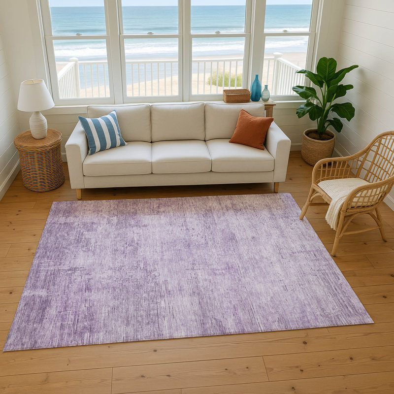 Premium Machine Washable Filiberto AMF1650 Abstract Rug, Rectangle 9' x 12'