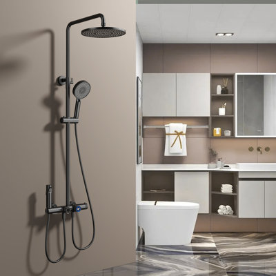 Complete Shower System with Rough in-Valve