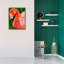  «Flamingo» par Tim Jeffs, art mural sur toile, 26 po x 34 po-156631580