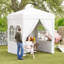 Abri pliant pour tente de fête-109126408-109126410