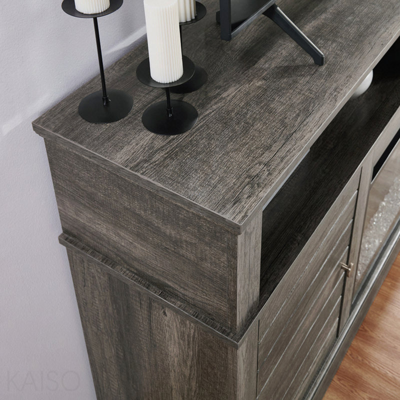 Console 70 po avec foyer et chauffage