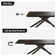 Charlana 70.86'' to 102.36" Extendable Rectangular Sintered Stone Dining Table
