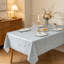 Wipe Clean Birds Design Square Tablecloth - Waterproof PVC Table Cover
