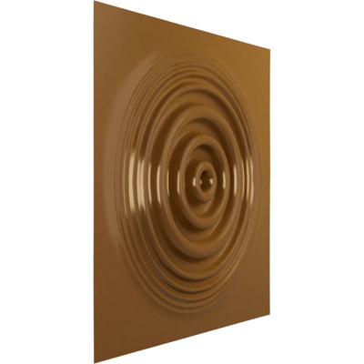 19 5/8"W x 19 5/8"H Shallows EnduraWall Decorative 3D Wall Panel, UltraCover (Covers 2.67 Sq. Ft.)