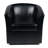 Faux Leather Swivel Accent Chair-760276722